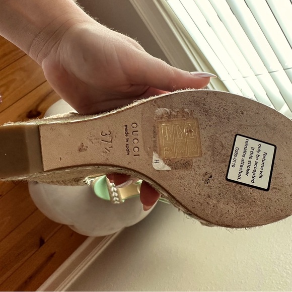 Gucci Espadrille Wedges - Picture 7 of 8